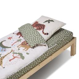 Caradou® Parure de lit enfant 90x190cm Avec Couette Jungle