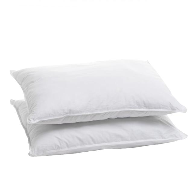 Lot de 2 oreillers Souple 65x65cm SENSATION DUVET Gonflant