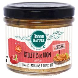 Rillettes de thon tomates, poivrons et olives bio 90g