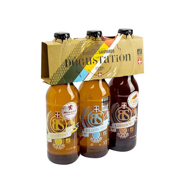 Pack Dégustation Bières Bio 3x33cl