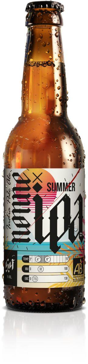 Bière Nonne summer IPA Bio 33cl