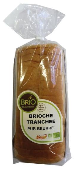 Brioche tranchée pur beurre 400g