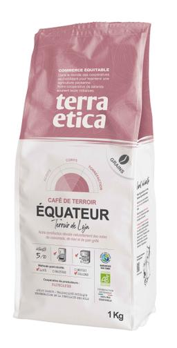 Café grain Equateur arabica pure origine 1kg