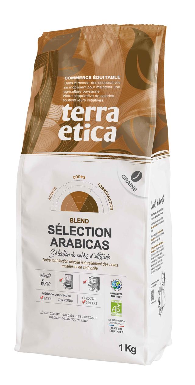 Café grain Sélection arabicas d'altitude 1kg