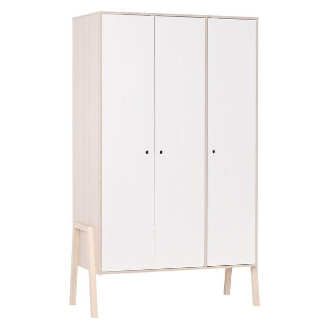 Armoire 3 portes, 5 étagères et 1 penderie - SPOT