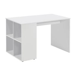 Bureau Droit avec Étagères Latérales L117cm - Gent