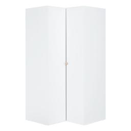 Armoire d'Angle Blanche 2 Portes - Stige