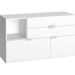 Commode design 3 tiroirs et 1 porte L120 cm - 4YOU