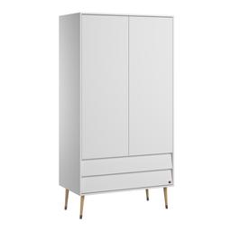 Armoire 2 Portes 2 Tiroirs L100 x H191 cm - Bosque