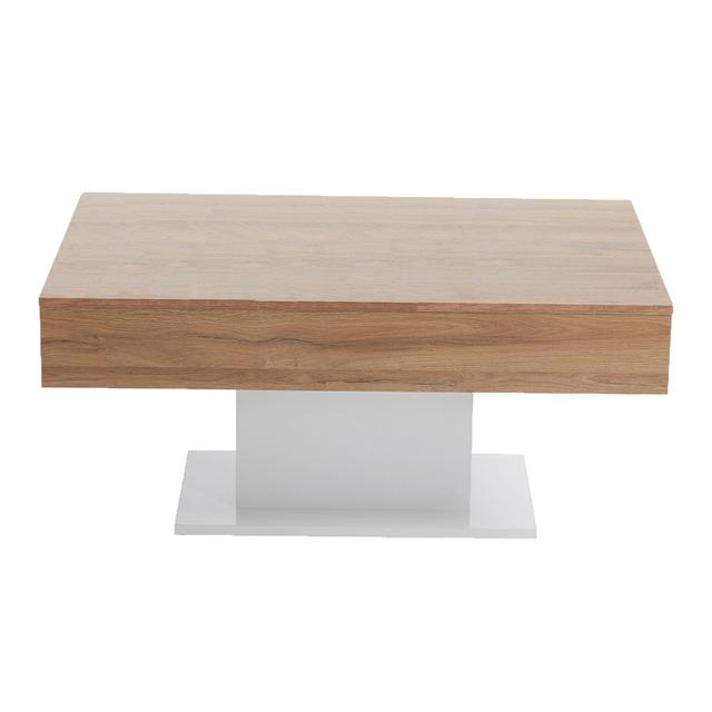 Table Basse avec Rangements Cachés L100cm - Avola