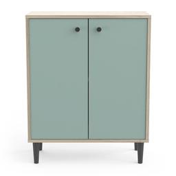 Petit Buffet 2 Portes Effet Bois L61cm - ARTY