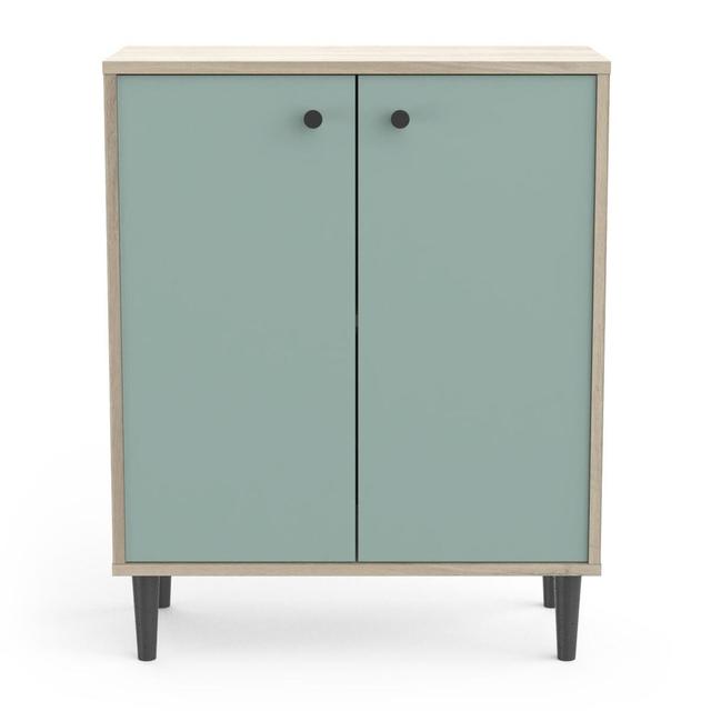 Petit Buffet 2 Portes Effet Bois L61cm - ARTY