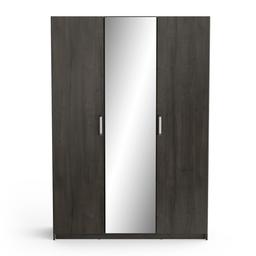 Armoire 3 Portes avec Miroir L133,5 x H191,5 cm - Richmond