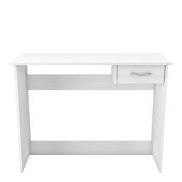 Bureau Gain de Place 1 Tiroir Blanc L100,6 cm - Alpin