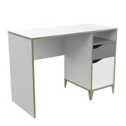 Bureau Scandinave 1 Porte 1 Tiroir 1 Niche L106,6 cm - Genius