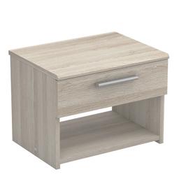 Chevet 1 Tiroir L42,5 cm, décor Bois Clair - Pricy