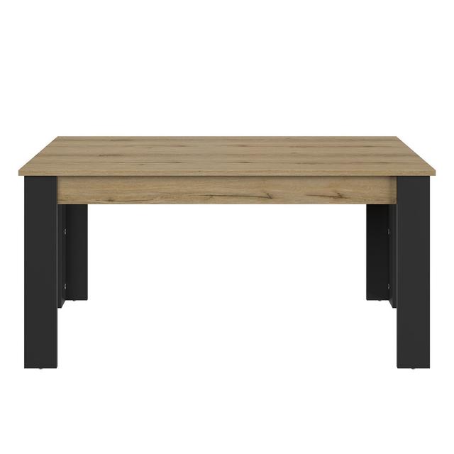 Table rectangulaire 4 pieds 1 allonge L200 cm - TRUST