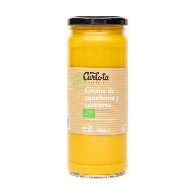 Crème de carottes et curcuma 450 g de crème