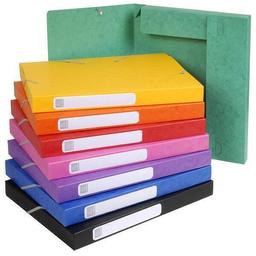 Boite de classement Cartobox Dos 25mm A4 Couleurs Aléatoires x25