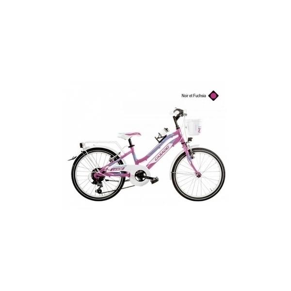 VELO MTB 20 LINCY 6V NOIR-FUCHSIA H28