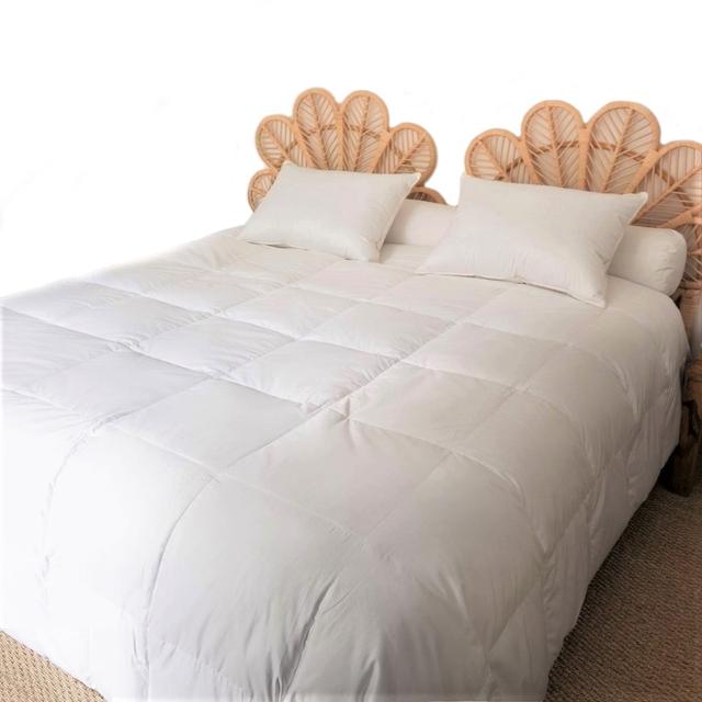 Couette Été duvet oie et coton bio 200x200