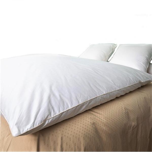 Édredon gonflant blanc duvet canard 180x170