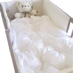 Couette Enfant duvet canard et coton bio 80x120