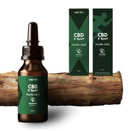 Huile CBD Broad Spectrum 10% saveur Caramel  Pour les sportifs