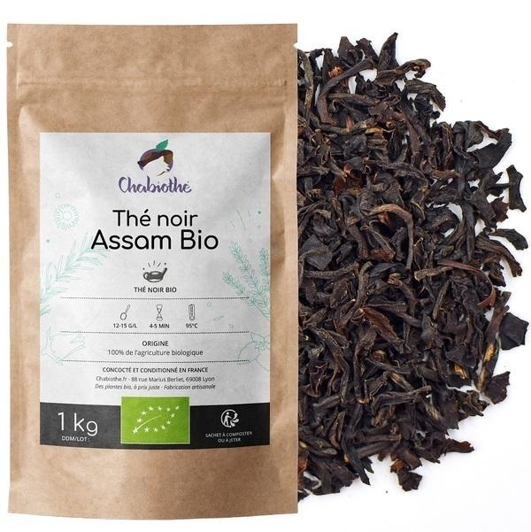 Thé noir Assam Bio 1 kg