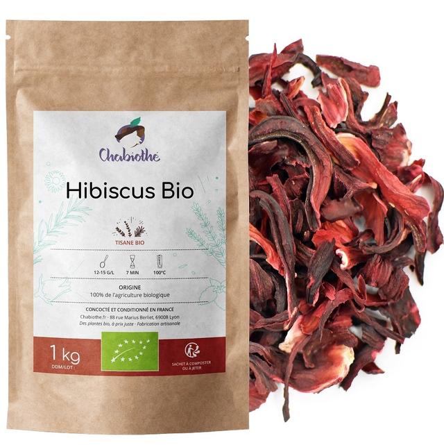 Fleurs d'hibiscus Bio 1 kg