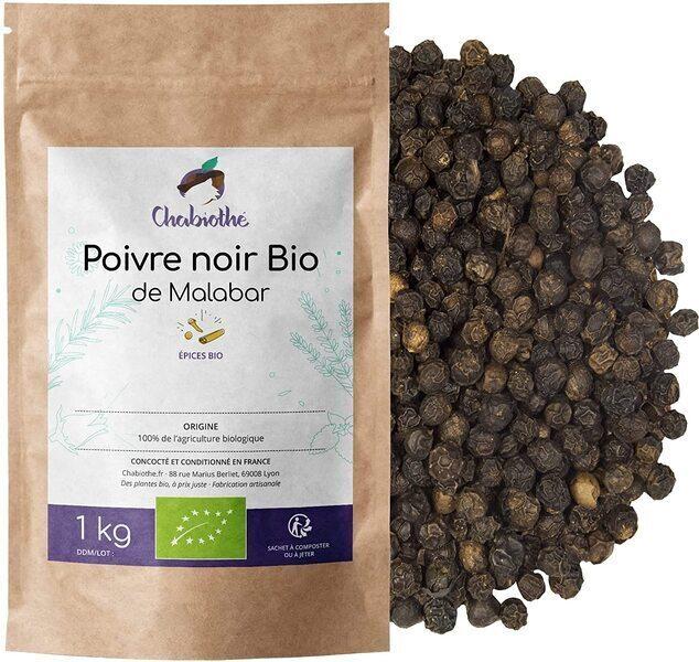 Poivre noir Bio 1 kg - Inde Malabar