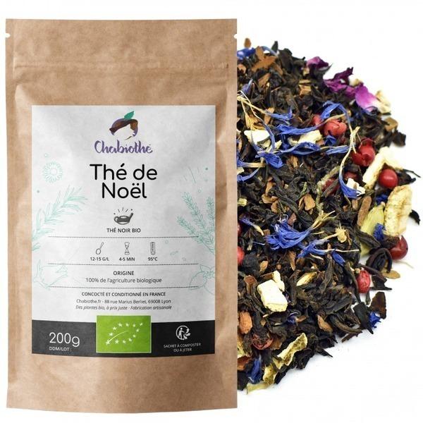 Thé noir Noël Bio 200g