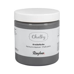 Peinture Craie Gris foncé - Chalky Finish - 230 ml