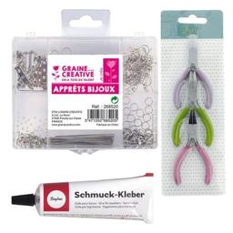 Kit d'accessoires pour bijoux à faire soi-même