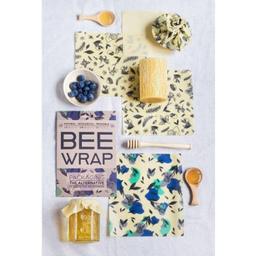 Bee wrap - Emballage alimentaire réutilisable 6 feuilles -