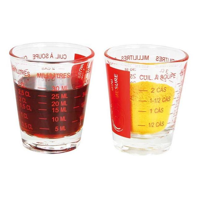 2 mini verres doseurs