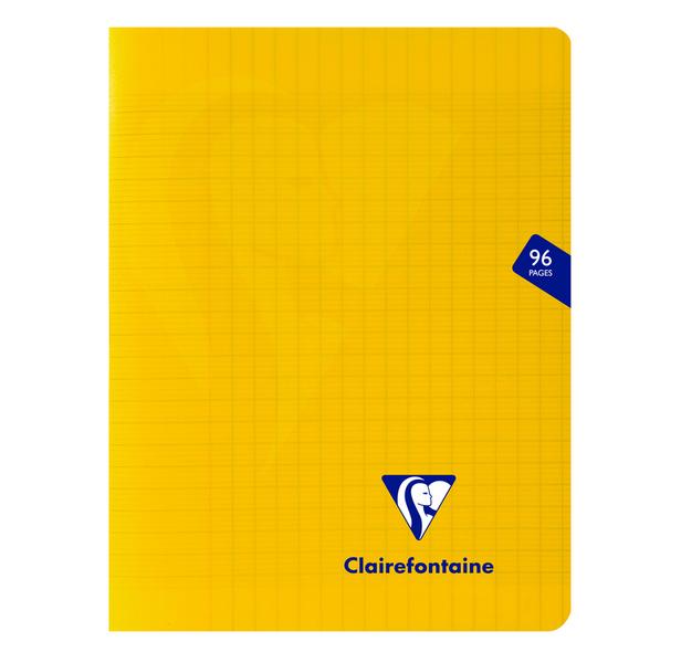 Cahier MIMESYS Polypro 17 x 22 cm 96 pages 90g Séyès Jaune