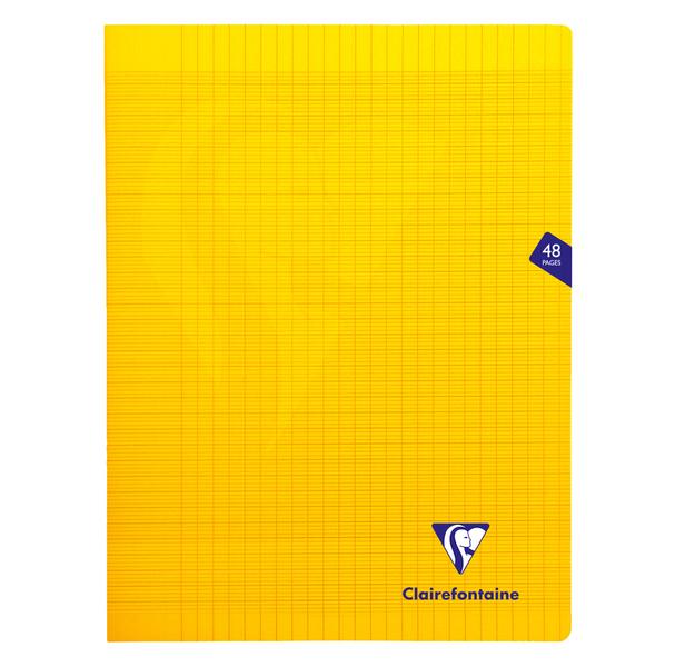 Cahier MIMESYS Polypro 24 x 32 cm 48 pages 90g Séyès Jaune