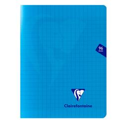 Cahier MIMESYS Piqué Polypro 17 x 22 cm 96 pages 90g Séyès Bleu