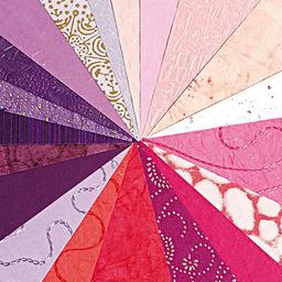 Papier du monde A4 20 feuilles violet et rose