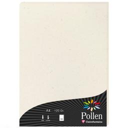 Papier Pollen recyclé 120 g - Format A4 - 50 feuilles