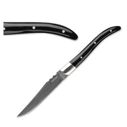 Couteau à Steak ACR Noir 225 mm - Lot de 6 - Comas