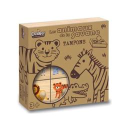 Coffret tampons Eui -Animaux de la savane