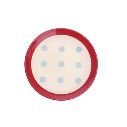 Assiette à dessert Reverso 22 cm bleu et rouge (lot de 2)