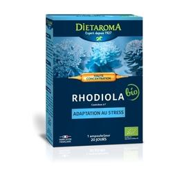 Concentré intégral de plantes C,I,P, Rhodiola 20 ampoules de 10