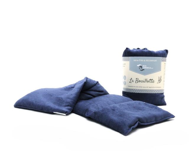 Bouillotte sèche bio - Marine