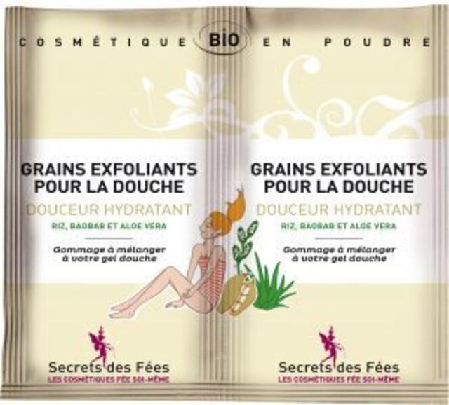 Grains exfoliants douceur hydratant