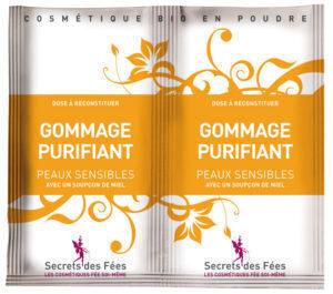 Gommage purifiant peaux sensibles