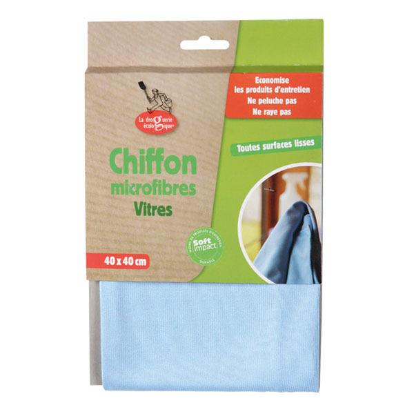 Chiffon Microfibres Vitres bleu