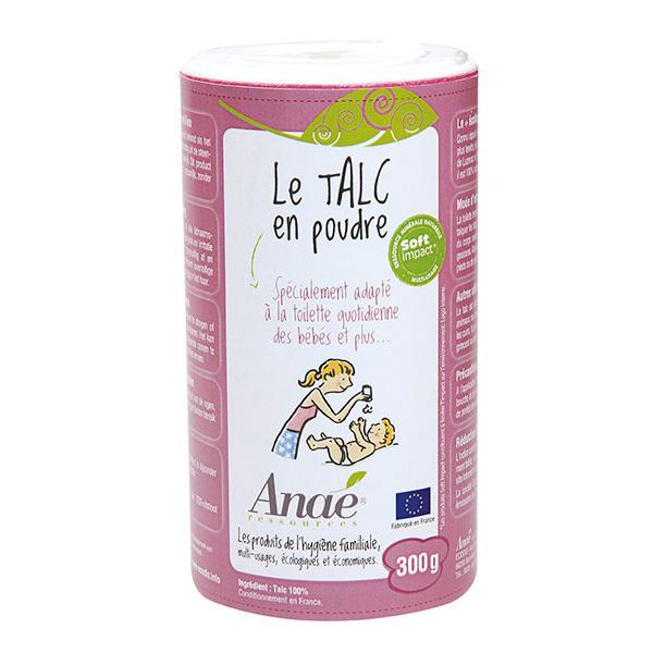 Talc 100% naturel en poudre 300g